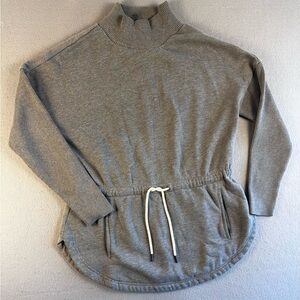 Lou & Grey Gray Cowl Neck Sweater